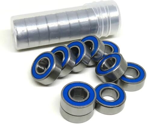 10pcs 7x11x3 mm MR117-2RS ABEC-3 Miniature MR117RS Ball Bearings Blue Sealed RC Cars Trucks Bearing MR117 2RS L1170D 7 * 11 * 3 in Saudi Arabia