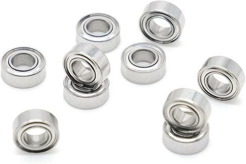 10pcs smr84zz 4x8x3 مم من الفولاذ المقاوم للصدأ ABEC-7 الأخدود العميق محامل SMR84 MR84 / L-840 ZZ in Saudi Arabia