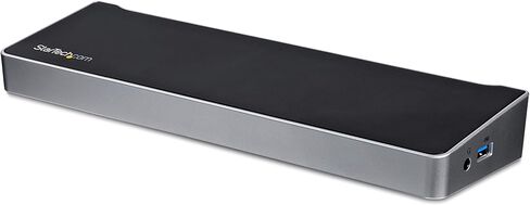 StarTech.com Triple Monitor USB 3.0 Docking Station with 2x 4K DisplayPort & HDMI, 5x USB-A Hub (1x Fast-Charge), 3.5mm Audio, GbE - USB Type A Universal Laptop Dock, MacOS / Windows (USB3DOCKH2DP) in Kuwait