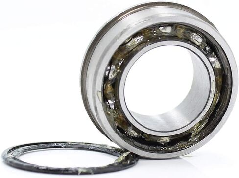 المحامل ذات الحواف F6202 F6202RS تحمل F6202-12.8-2rs 12.8x35x11mm ABEC-1 BLANGE BLONG BELINGS F6202-R GARDEN in Saudi Arabia