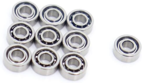 Power Transmission Products SMR52 Ball Bearing ABEC-1 10PCS Stainless Steel Miniature Open Ball Bearings S MR52 L-520 2x5x2 mm Ball Bearings in Saudi Arabia