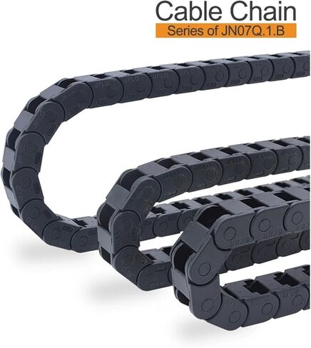 1meter Cable Drag Chain Bridge Type Cannot Be Opened Series of JN07Q.1.B 7 * 7 Bending Radius R15 18 28 in Saudi Arabia