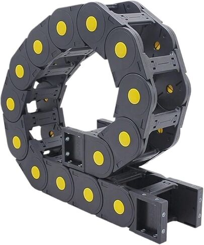BIRAN 1-Meter Cable Drag Chain. Series of H55Q.1.S-Bridge Type Open of Both Side(150mm,55x60 mm) in Saudi Arabia