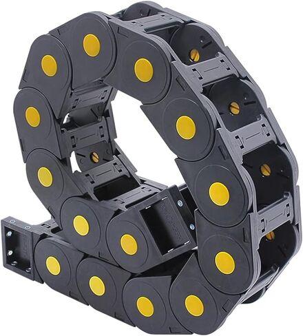BIRAN 1-Meter Cable Drag Chain. Series of H55Q.1.S-Bridge Type Open of Both Side(150mm,55x60 mm) in Saudi Arabia