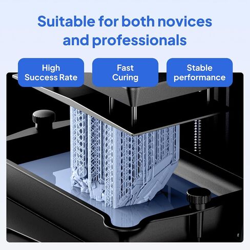 ELEGOO 8K Standard Resin for 3D Printing, Ultra Precision, 405nm Fast UV Curing Photopolymer 3D Resin for 8K 9K 12K 16K Resin 3D Printer, Space Grey 2000g in Saudi Arabia