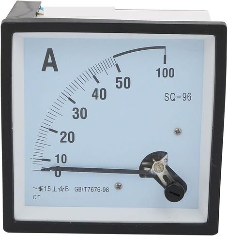 SQ-96 نوع المؤشر ACMETER 5A 10A 20A 30A 50A لوحة التناظرية مقياس مقياس المقياس AMPEREMETER 1PCS (10A) in Kuwait