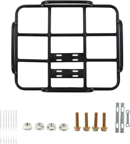 Kimiss Food Box Rack Grille 80kg تحميل أنبوب فولاذي سلس عالمي للدراجة النارية الكهربائية (النوع 1 52/42 معرف) in Saudi Arabia
