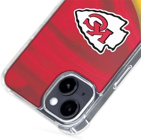 حالة Skinit Phone Case متوافقة مع Magsafe iPhone 15 - تصميم NFL Kansas City Chief المرخص رسميًا in Saudi Arabia