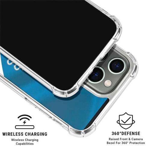 Skinit Clear Phone Case متوافق مع iPhone 16 Pro Max - تصميم NFL Detroit Lions المرخص رسميًا in Saudi Arabia