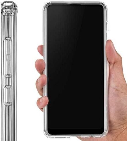 Skinit Clear Phone Case متوافق مع Galaxy A21 - NFL Pittsburgh Steelers مرخص رسميًا in Saudi Arabia