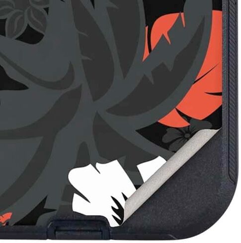 Skinit Decal Phone Skin Compatible with OtterBox Defender iPhone 13 - Officially Licensed NFL Cincinnati Bengals Tropical Print Design in Saudi Arabia