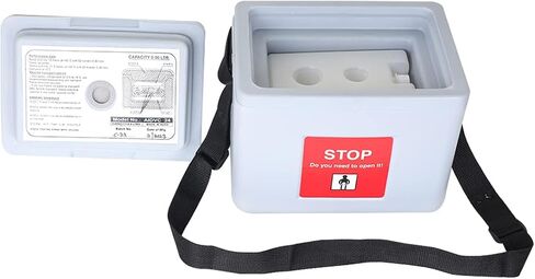 صندوق حامل لقاح قصير المدى ، 0.90 LTR ، مثالي لخدمات المستشفيات والتواصل in Saudi Arabia