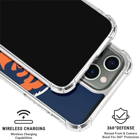 Skinit Clear Phone Case متوافق مع iPhone 15 Pro Max - NFL Chicago Bears مرخص رسميًا in Saudi Arabia