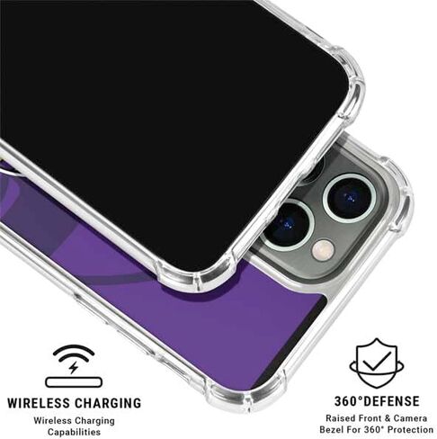 Skinit Clear Phone Case متوافق مع iPhone 16 Pro Max - NFL Minnesota Vikings مرخص رسميًا in Saudi Arabia