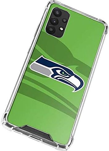 Skinit Clear Phone Case متوافق مع Galaxy A32 5G - NFL Seattle Seahawks مرخص رسميًا in Saudi Arabia