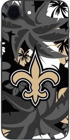 Skinit Decal Phone Skin Compatible with iPhone 16e - Officially Licensed NFL New Orleans Saints Design in Saudi Arabia