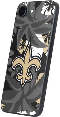 Skinit Decal Phone Skin Compatible with iPhone 16e - Officially Licensed NFL New Orleans Saints Design in Saudi Arabia