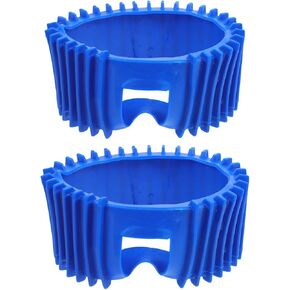 Pressure Gauge Protector Set 2Pcs Silicone Cover for Oxygen Acetylene Propane Argon Gauges Blue in Kuwait