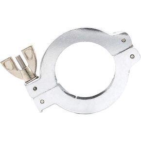 1Pc KF10 KF16 KF25 KF40 KF50 NW Flange Aluminum Vacuum Quick Clamp Pipe Fitting With 304 Bracket FKM O-ring(Suit,KF50) in Saudi Arabia