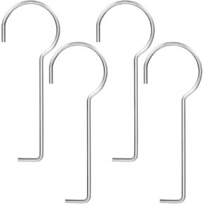 4PCS Drain Lifing Hooks for Shower,Drain Key Steel Grille Puller Lift Out Key 9.9 * 3.1 * 0.24cm for Shower Drain Cleaning Shower Removal Tool Not Easy to Bend in Kuwait