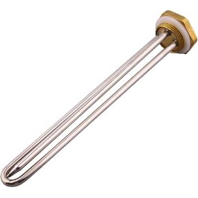 1pcs Electric Water Heater with Probe Immersion Heating Element U Type Tube Screw Heater 220v 1000W 1500W 2000w(with All Fittings,220V_1.5KW) in Saudi Arabia