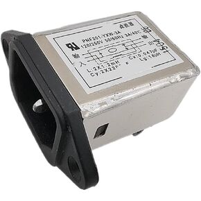 Three-pin Socket Power Filter PNF201-YXW-3A Onboard pin AC Socket Power Filter in Saudi Arabia