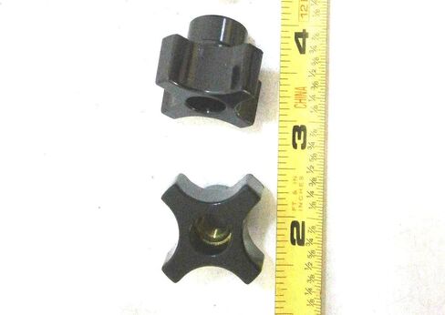 New Pack of Knobs 5/16-18 Plastic w/Tapped Brass Inserts Lot of 2#3874 Multi-Purpose Comprehensive Hardware Fastener Assortment Kit WnyNEH07159 in Saudi Arabia