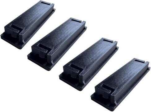 Breaker Filler Plate for Schneider Electric QO Circuit Breakers Square D, Breaker Cover Plate Compatible with Schneider, 4PCS Black in Saudi Arabia