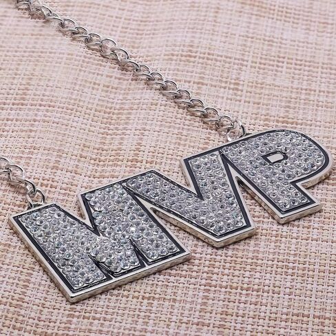 VERAMI MVP Medal, Champion MVP Chains Medal Necklace,Gold Champ Award Winner Prize Trophy Award Necklace for Adults Player Team Football Soccer Baseball Basketball Softball Fantasy Football in Saudi Arabia