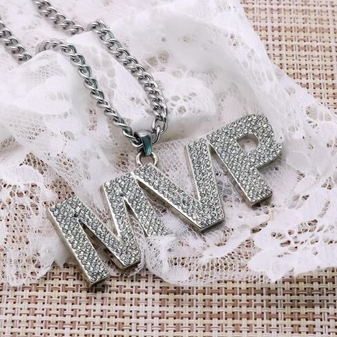 VERAMI MVP Medal, Champion MVP Chains Medal Necklace,Gold Champ Award Winner Prize Trophy Award Necklace for Adults Player Team Football Soccer Baseball Basketball Softball Fantasy Football in Saudi Arabia