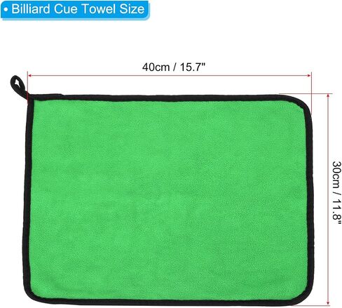 PATIKIL Billiard Cue Towel, Pool Cue Cleaner Shaft Cloth Coral Fleece for Snooker Pole Pool Table Cue in Saudi Arabia