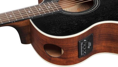غيتار Ibanez AE140 الصوتية - أسود تم تجويفه in Saudi Arabia