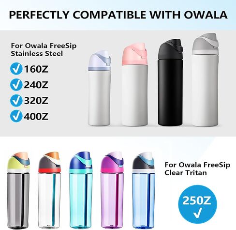 غطاء بديل لـ Owala Freesip ، غطاء زجاجة ماء واحد متوافق مع كأس Owala 16 أوقية 32 أوقية 40 أوقية ، ملحق بديل خالي من BPA لـ OWALA FREESIP in Saudi Arabia