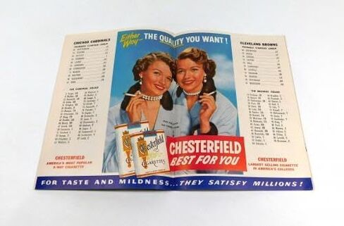 1954 Cleveland Browns في برنامج Chicago Cardinals NFL لكرة القدم 10-24-54-برامج اتحاد كرة القدم الأميركي in Saudi Arabia