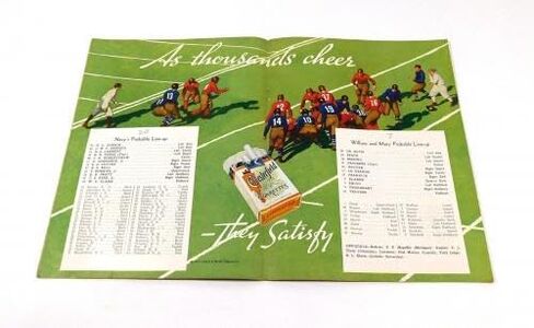 1934 at William & Mary College Football Program 9-29-34 - College Programs in Saudi Arabia