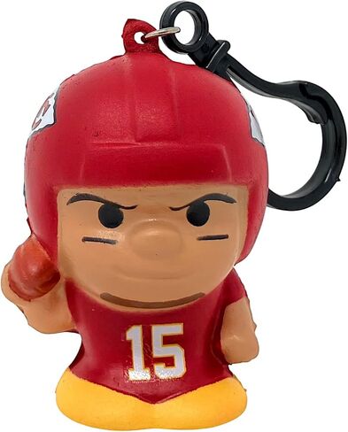 Party Animal NFL Squeezymates Kansas City Chiefs Mahomes Figurine, Team Colors, 2.5" Tall in Saudi Arabia