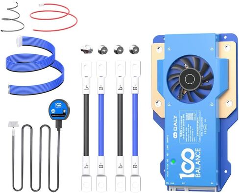 100 بليانس 40A 8-24S يمكن bms & wi-fi تعيين Smart Active Balance Protect Build في Bluetooth & RS485/CAN PORT in Kuwait