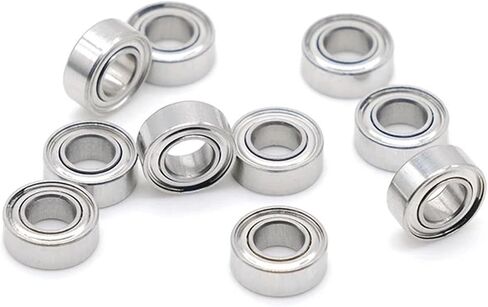 2pcs 5x8x2.5mm SMR85ZZ ABEC-9 محامل الفولاذ المقاوم للصدأ لتحمل بكرة الصيد (2PCS S607ZZ 7X19X6) in Saudi Arabia
