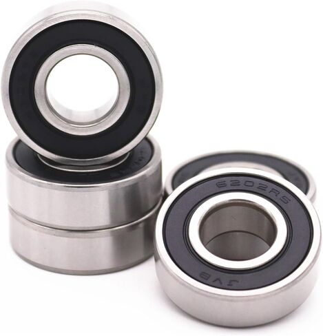 10pcs 6202-2RS Two Side Rubber Seal Ball Bearing 15x35x11 6202 2RS 6202RS in Saudi Arabia