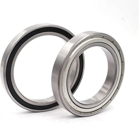 2Pcs Deep Groove Ball Thin-Walled Bearing 6800 6801 6802 6803 6804 6805 6806 6807 6808 6809 6810 ZZ RS(ZZ,6803-17x26x5mm) in Saudi Arabia