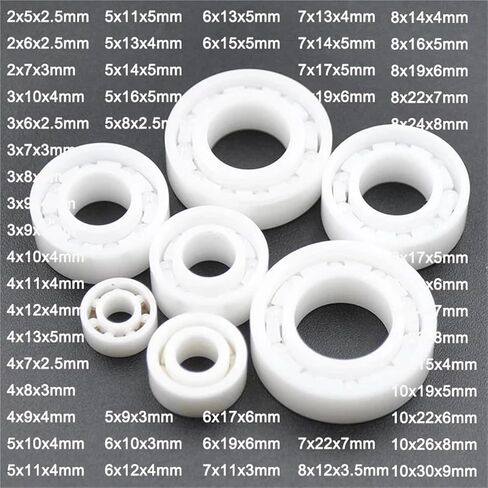 Full Ceramic Small Bearings Inner Diameter 2mm 3mm 4mm 5mm 6mm 7mm 8mm 9mm 10mm 5x10x4 5x11x4 8x22x7 10x15x4 Miniature Bearing(5x16x5mm) in Saudi Arabia