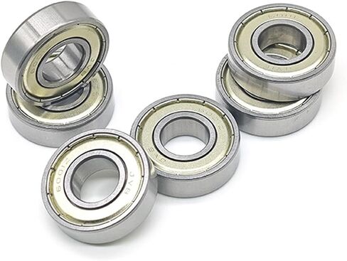 2pcs 6001zz 12x28x8 mm 6001zz Bearing ABEC-7 Deep Groove 6001 ZZ Ball Bearings 6001Z 80101 Z 6001Z Bearing in Kuwait