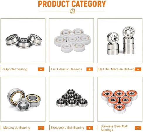 6801RS Bearing ABEC-7 (10PCS) 12 * 21 * 5 mm Thin Section 6801-2RS Ball Bearings 61801 RS 6801 2RS L-2112DD in Saudi Arabia