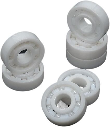 607 Full Ceramic Bearing ZrO2 4PC 7 * 19 * 6 mm ABEC-7 607 CE Waterproof 607 Ceramic Ball Bearings Skate 607CE in Saudi Arabia