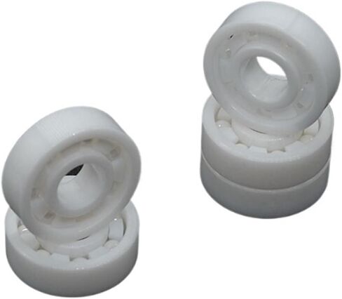 607 Full Ceramic Bearing ZrO2 4PC 7 * 19 * 6 mm ABEC-7 607 CE Waterproof 607 Ceramic Ball Bearings Skate 607CE in Saudi Arabia