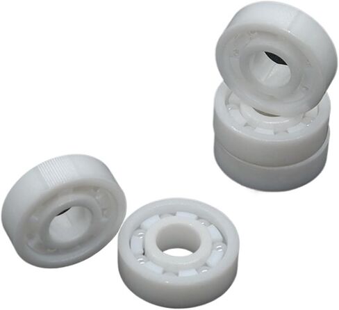 607 Full Ceramic Bearing ZrO2 4PC 7 * 19 * 6 mm ABEC-7 607 CE Waterproof 607 Ceramic Ball Bearings Skate 607CE in Saudi Arabia