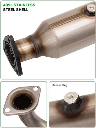 Front Catalytic Converter Kit Compatible with Toyota Corolla Matrix Pontiac Vibe 2003-2008 1.8L Replaces 53717 53451, Direct-fit (EPA Compliant) in Saudi Arabia