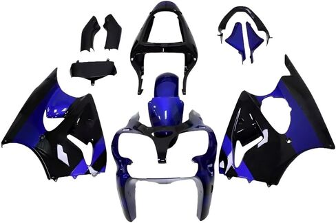 Black Bodywork for Kawasaki 2000 2001 2002 ZX6R Ninja ABS Plastics Fairings in Kuwait