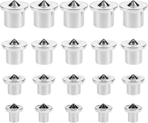 Qwork Dowel و Tenon Center Sluds ، دبابيس توسيط Doweling للأعمال الخشبية ، الأحجام 1/4 "، 5/16" ، 3/8 "، 1/2" in Saudi Arabia