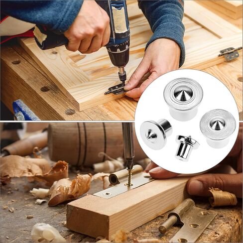 Qwork Dowel و Tenon Center Sluds ، دبابيس توسيط Doweling للأعمال الخشبية ، الأحجام 1/4 "، 5/16" ، 3/8 "، 1/2" in Saudi Arabia